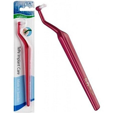 TePe Specialized Toothbrush for Implants - Implant Care Toothbrush for Adults with Enhanced Accessibility