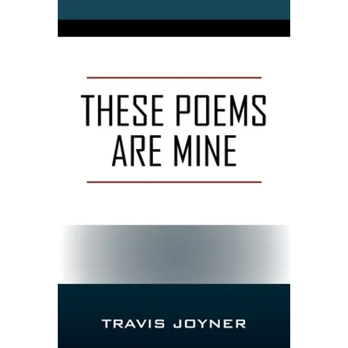 These Poems are Mine - Paperback