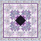 Amethyst Foundation Piecing Panel by Kimberly Jahnz- 58" x 58"