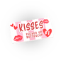 "Kissing Booth" Sign - Valentine's Day Accessory - Made Using LEGO® Parts