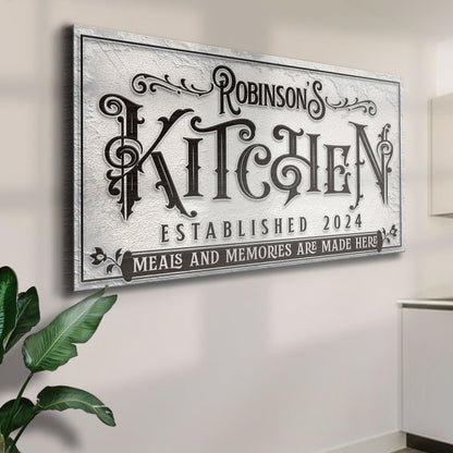 Kitchen Sign VI