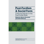Post-Fordism and Social Form: A Marxist Debate on the Post-Fordist State - Hardcover