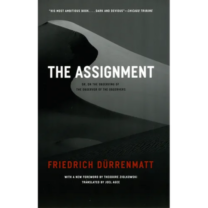 The Assignment: or, On the Observing of the Observer of the Observers - Paperback