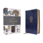 Niv, Women's Devotional Bible (by Women, for Women), Leathersoft, Navy, Comfort Print - Imitation Leather