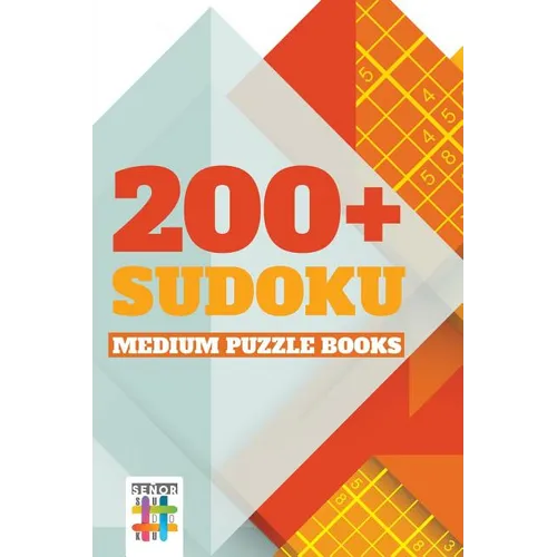 200+ Sudoku Medium Puzzle Books - Paperback