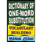 Dictionary of One-word Substitution: Vocabulary Building - Paperback