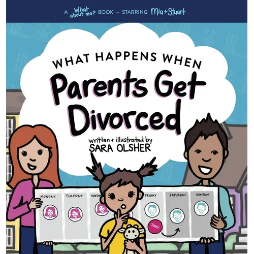 What Happens When Parents Get Divorced?: Explain What Divorce Is and How It Affects a Kid's Day-To-Day Life - Hardcover