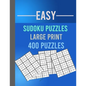 Easy Sudoku Puzzles Large Print 400 Puzzles: Large Print Sudoku Puzzle Book for Adults from Easy to Medium - Paperback