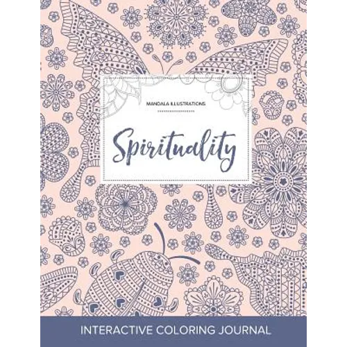 Adult Coloring Journal: Spirituality (Mandala Illustrations, Ladybug) - Paperback