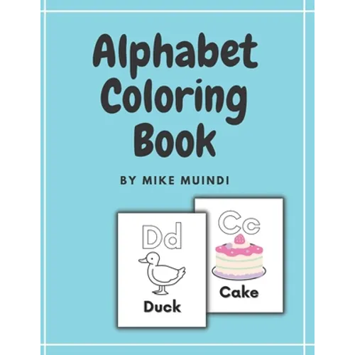 Alphabet: A Coloring Book - Paperback