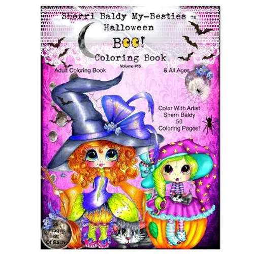 Sherri Baldy My-Besties TM Halloween Coloring Book BOO! - Paperback