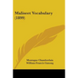 Maliseet Vocabulary (1899) - Paperback