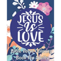 Jesus Is Love: Bible Verse Coloring Book for Adults (For Stress Relief and Relaxation - Paperback