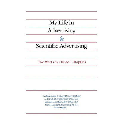 My Life in Advertising and Scientific Advertising - Hardcover
