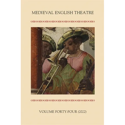Medieval English Theatre 44 - Paperback