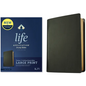 KJV Life Application Study Bible, Third Edition, Large Print (Genuine Leather, Black, Red Letter) - Leather