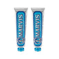 Marvis Aquatic Mint Toothpaste 2-Pack - Premium Oral Care with Refreshing Mint Flavor