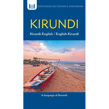 Kirundi-English/ English-Kirundi Dictionary & Phrasebook - Paperback