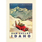 Vintage Lined Notebook Season's Greetings from Sun Valley - Paperback