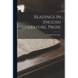 Readings in English Literature, Prose - Paperback
