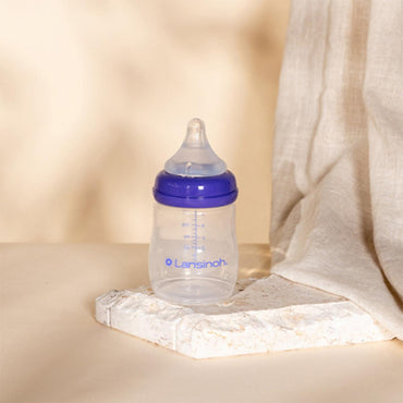 Lansinoh NaturalWave Baby Bottle Nipple - Medium Flow, Anti-Colic, BPA Free