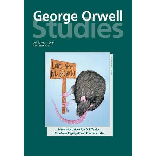 George Orwell Studies Vol.9 No.1 - Paperback