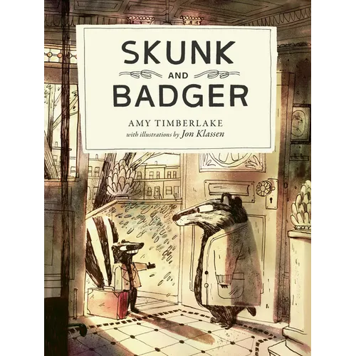 Skunk and Badger - Paperback