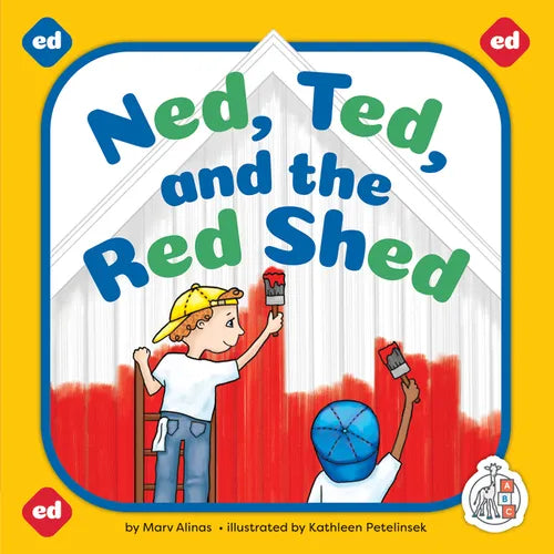 Ned, Ted, and the Red Shed - Library Binding