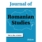 Journal of Romanian Studies: Volume 3,2 (2021) - Paperback