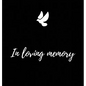 Memorial Guest Book (Hardback cover): Memory book, comments book, condolence book for funeral, remembrance, celebration of life, in loving memory fune - Hardcover