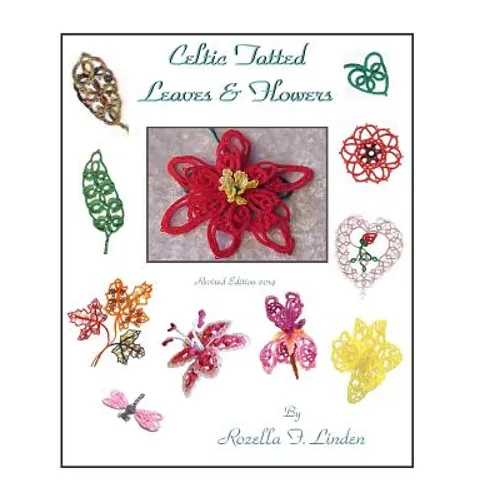 Celtic Tatted Leaves and Flowers - Paperback