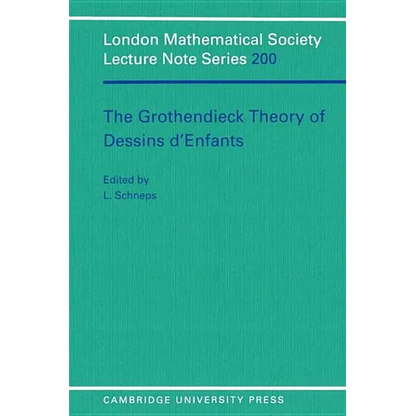 Grothendieck Theory of Dessins D'Enfants - Paperback