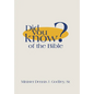 Did You Know? of the Bible - Hardcover