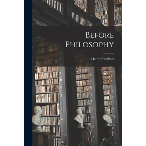 Before Philosophy - Paperback