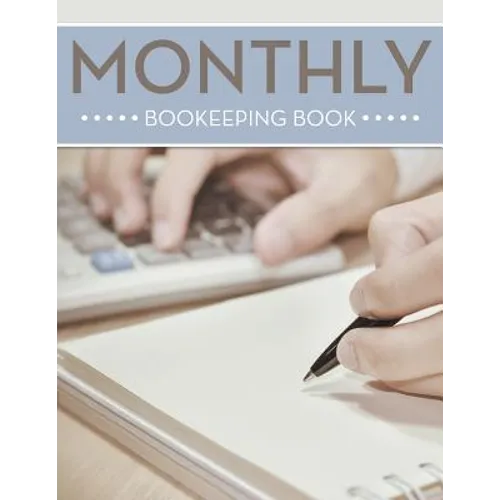 Monthly Bookeeping Book - Paperback