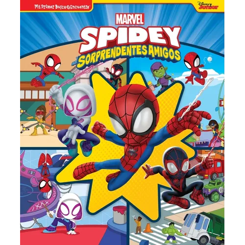 Spidey Y Sus Sorprendentes Amigos (Spidey and His Amazing Friends): Mi Primer Busca Y Encuentra (First Look and Find) - Library Binding