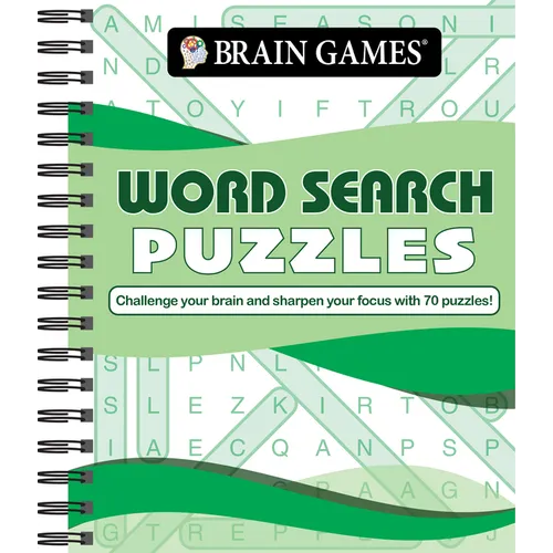 Brain Games - Word Search (Waves) - Spiral