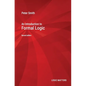 An Introduction to Formal Logic - Hardcover