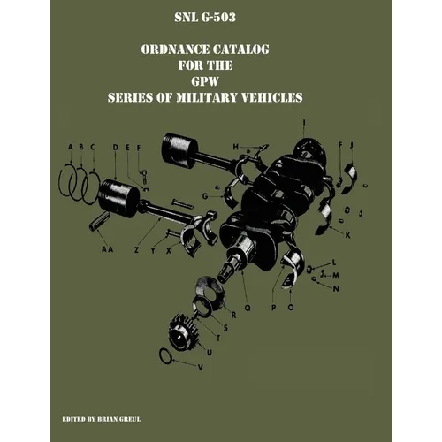 SNL G-503 Ordnance Catalog for the GPW series of military vehicles - Paperback
