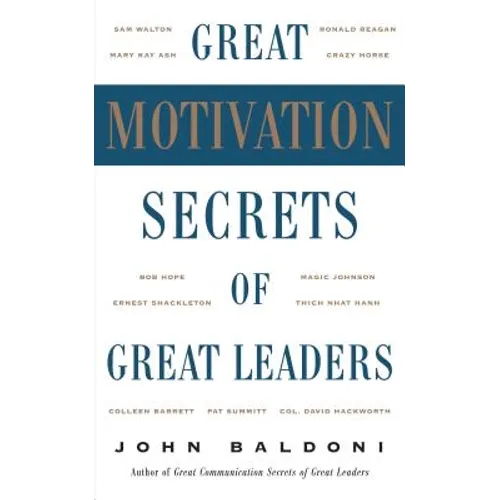 Great Motivation Secrets of Great Leaders (Pod) - Paperback