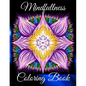Mindfullness Coloring Book: Therapy Art Relaxing for Men and Women with Horses, Flowers and Trees. Anti-Stress Relieving Mandalas Patterns - Paperback