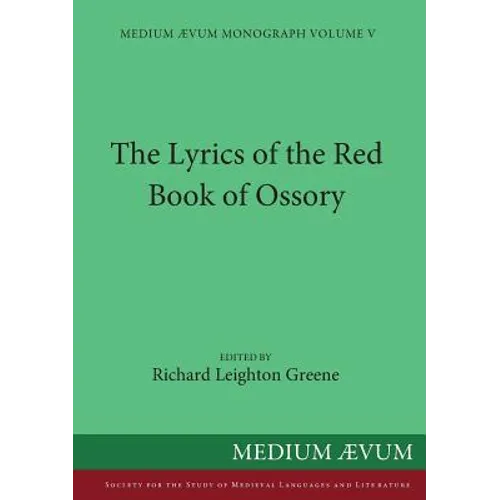 The Lyrics of the Red Book of Ossory - Paperback