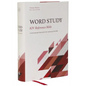 Kjv, Word Study Reference Bible, Hardcover, Red Letter, Thumb Indexed, Comfort Print: 2,000 Keywords That Unlock the Meaning of the Bible - Hardcover