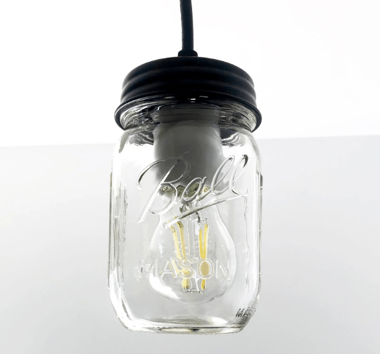LED Edison Style 6 watt Light Bulb for Mason Jar Lighting - 60 watts Equivalent