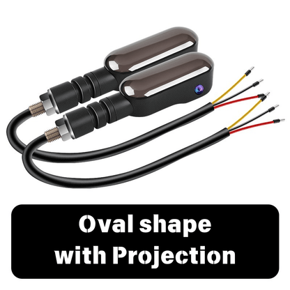 Motorcycle LED Multi-Color Projection Turn Signal Indicator