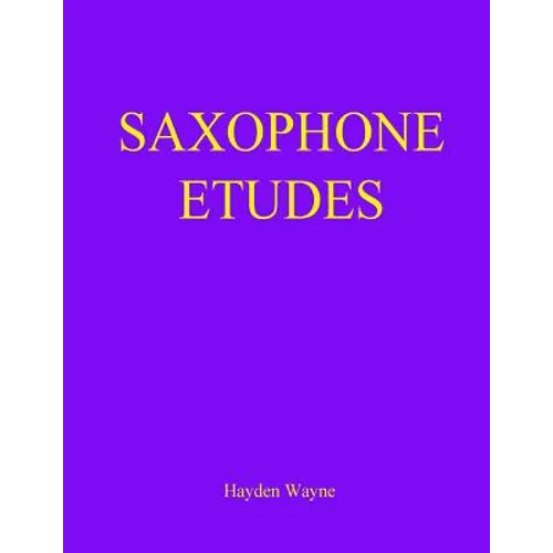 Saxophone Etudes - Paperback