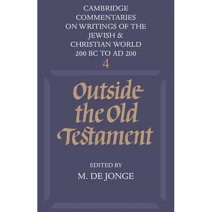 Outside the Old Testament - Paperback