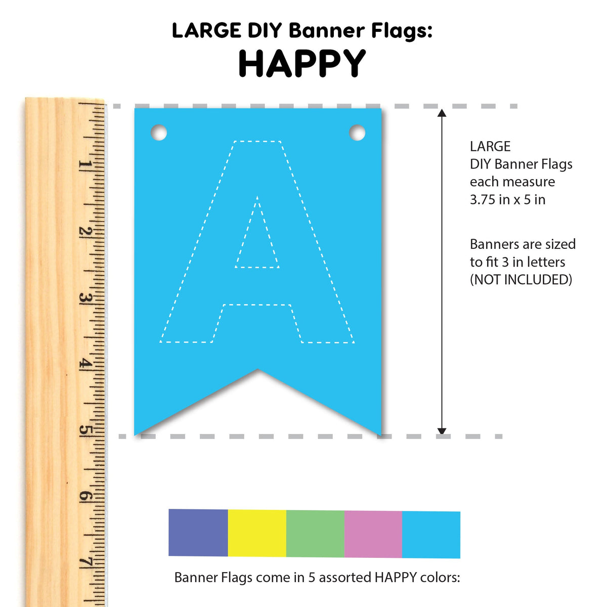 Large DIY Banner Flags