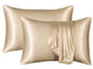 Silk-like Solid Color Pillowcase