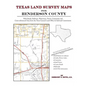 Texas Land Survey Maps for Henderson County - Paperback